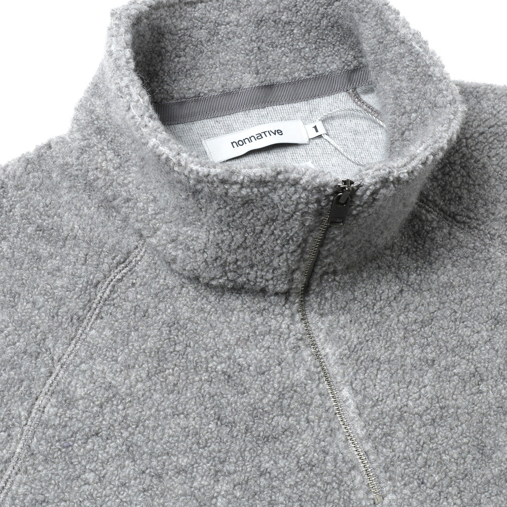 HIKER HALF ZIP PULLOVER WOOL POLY NYLON PILE