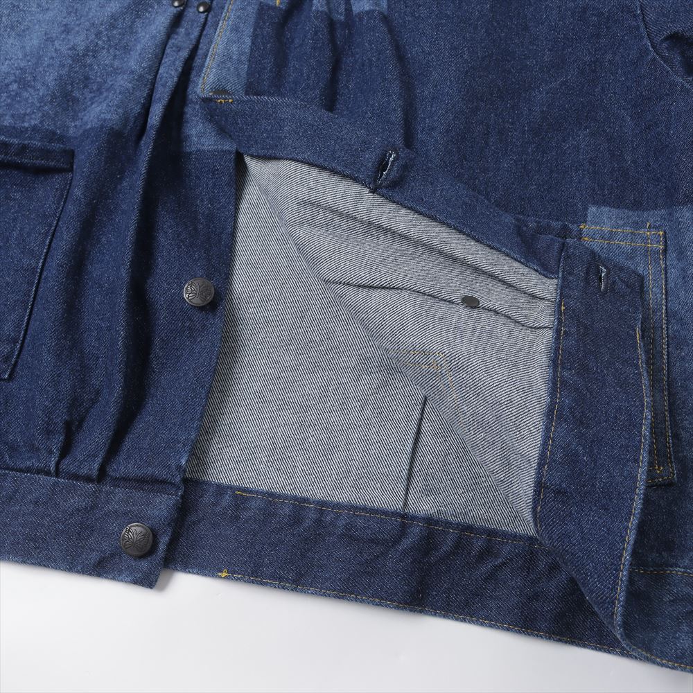 M.W. Jean Jacket - 14oz Denim / Glitch Stitch