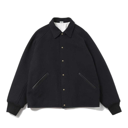 High Twist Cashmere Melton Coach Jacket