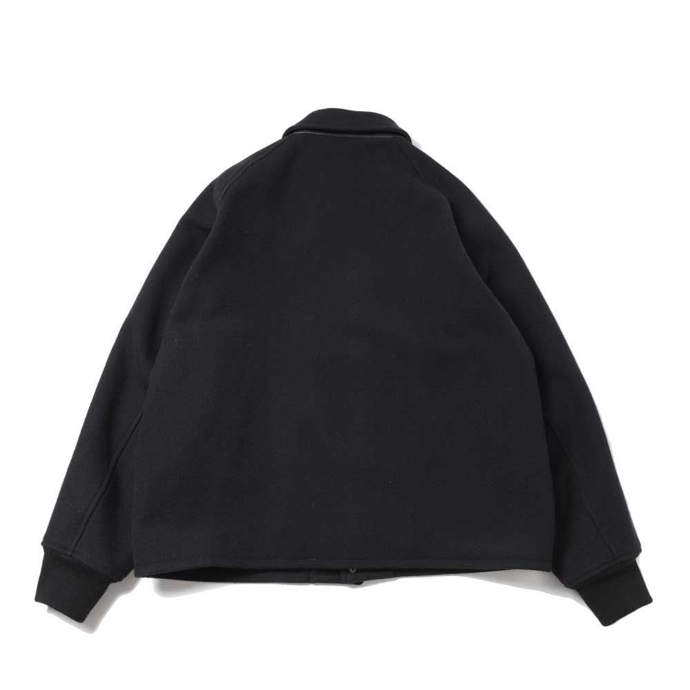 High Twist Cashmere Melton Coach Jacket