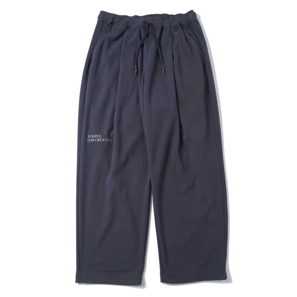 FLEECE WIDE TAPERED EASY PANTS