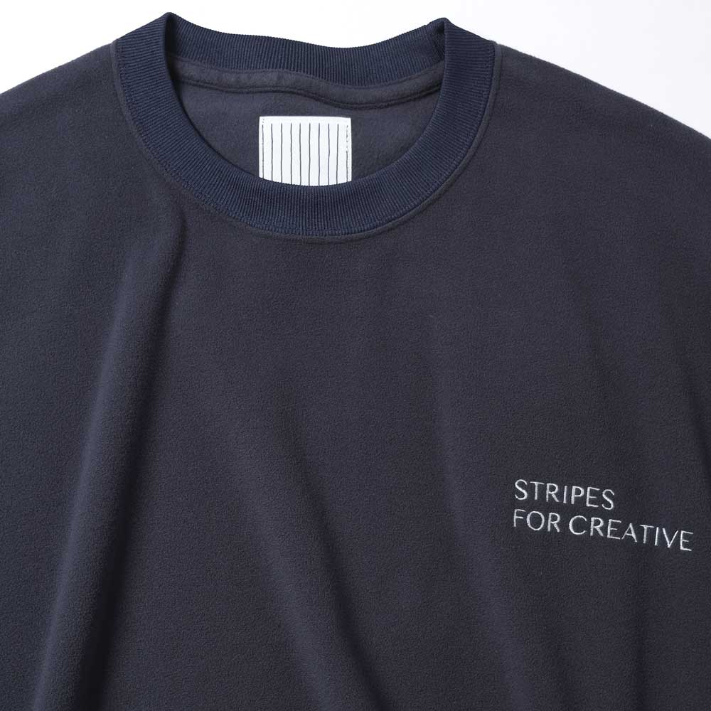 S.F.C(ストライプスフォークリエイティブ)FLEECE SUPER BIG LS ROUND