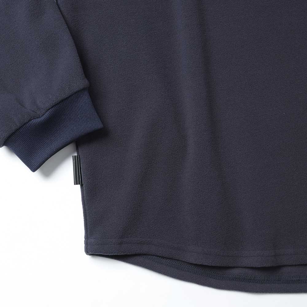 FLEECE SUPER BIG LS ROUND TEE