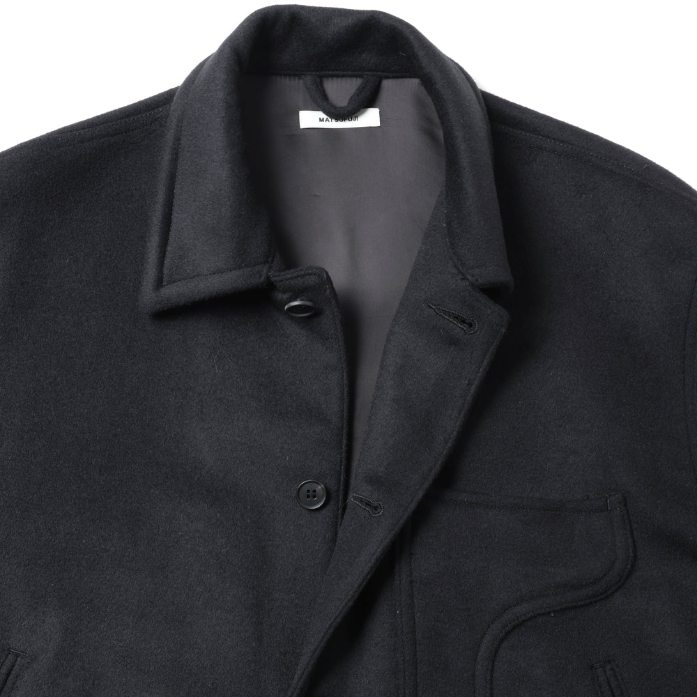 Connected Pockets Melton Jacket