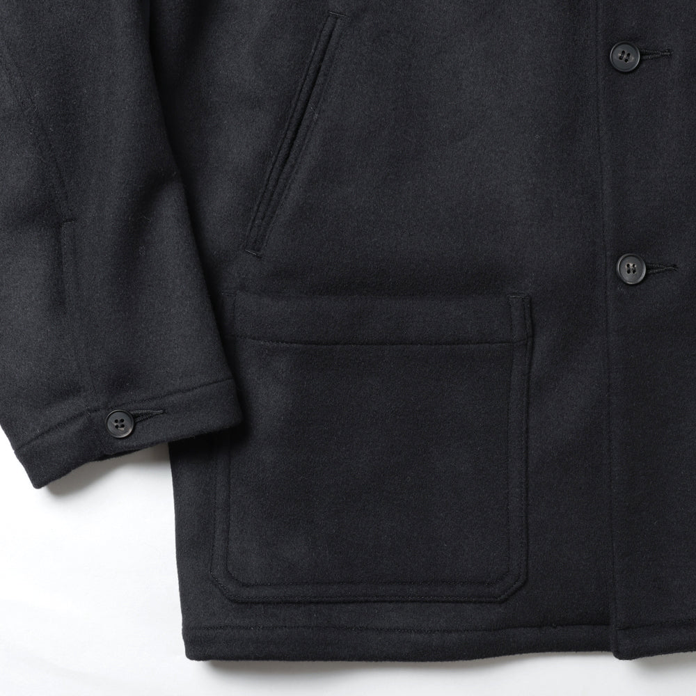 Connected Pockets Melton Jacket