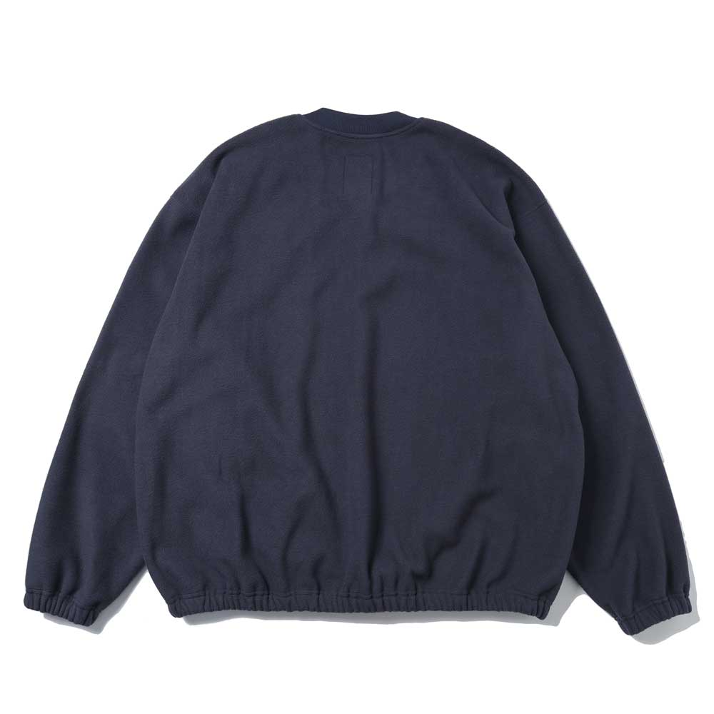 S.F.C(ストライプスフォークリエイティブ)FLEECE BASEBALL HALF ZIP
