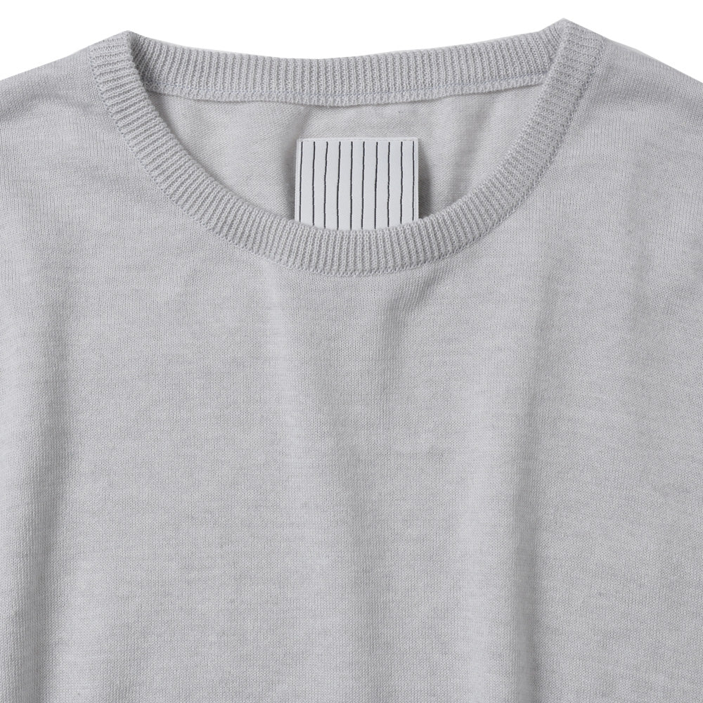 BIG LS COTTON KNIT TEE
