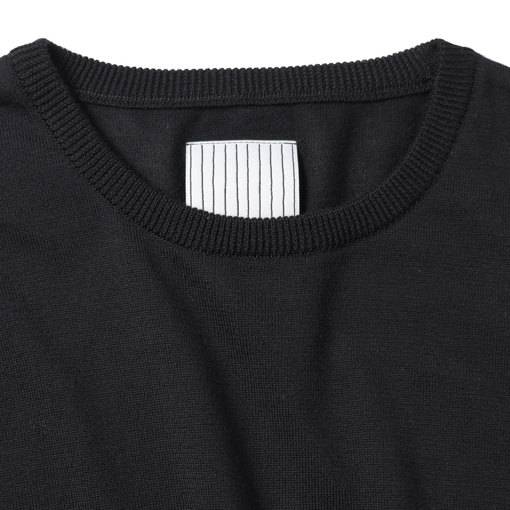 BIG LS COTTON KNIT TEE