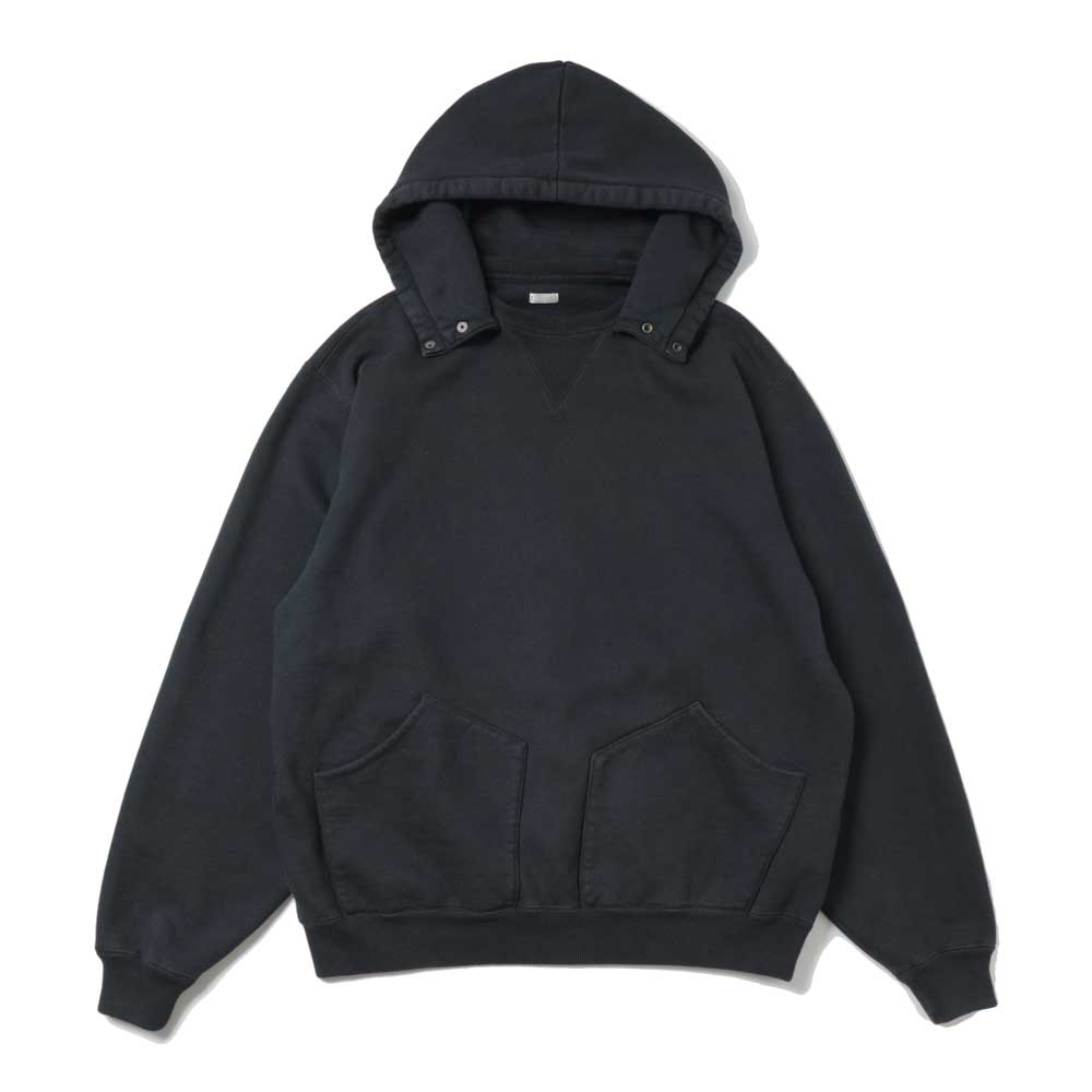 Vintage Attached Snap Hood Sweat Parka August 22nd (Pre-order)