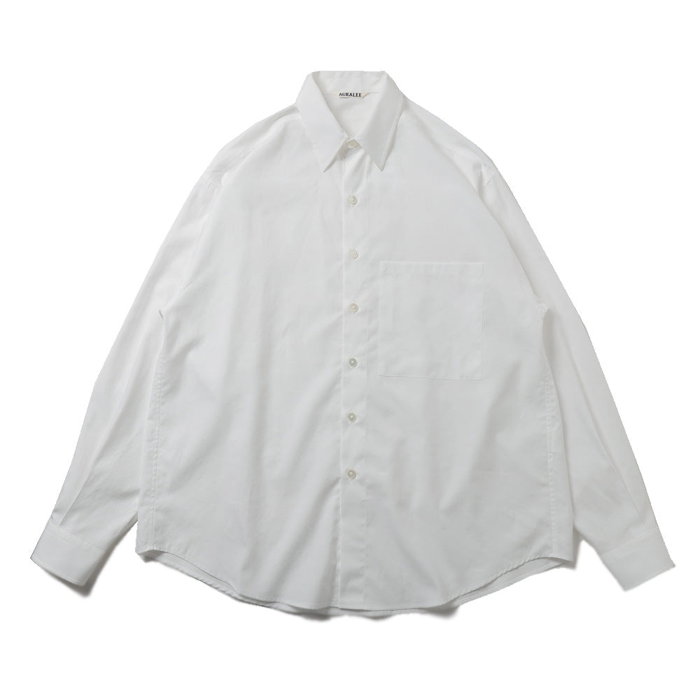 WASHED FINX TWILL BIG SHIRT