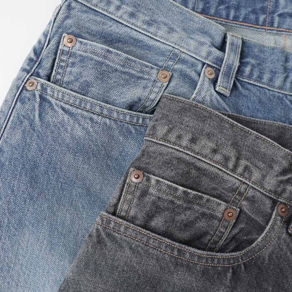 13.5oz Denim Pants Wide