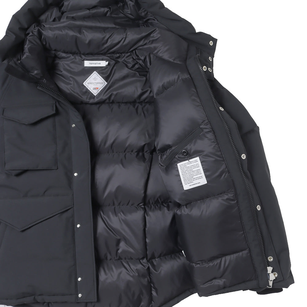 EXPLORER DOWN JACKET NYLON WEATHER WITH GORE-TEX WINDSTOPPER