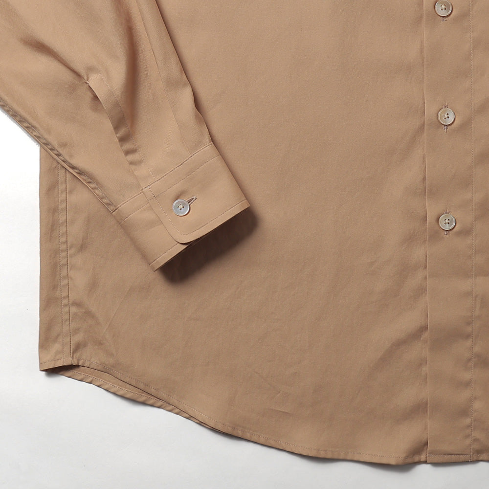 WASHED FINX TWILL BIG SHIRT