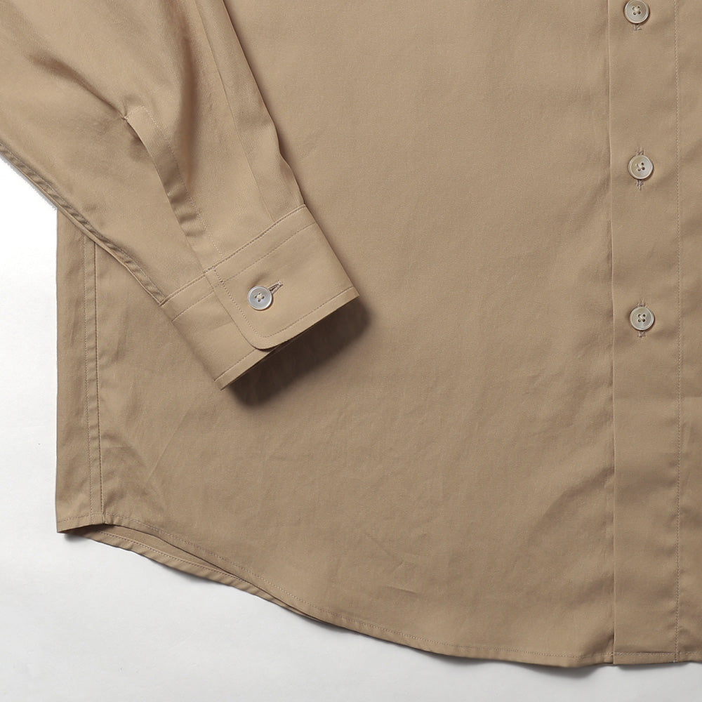 WASHED FINX TWILL BIG SHIRT