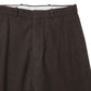 Wool Flannel Wide Trousers