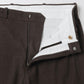 Wool Flannel Wide Trousers