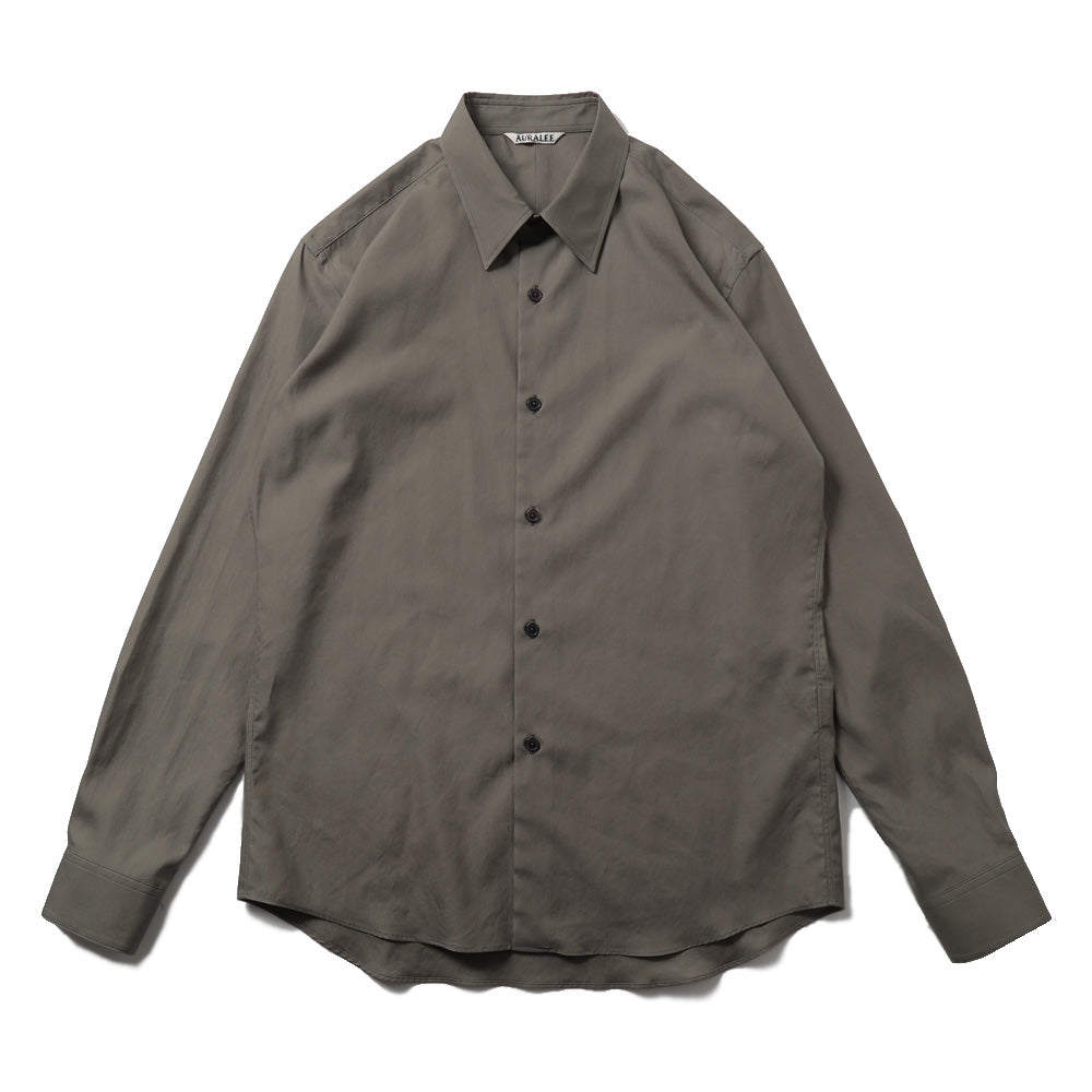 WASHED FINX TWILL SLIM SHIRT