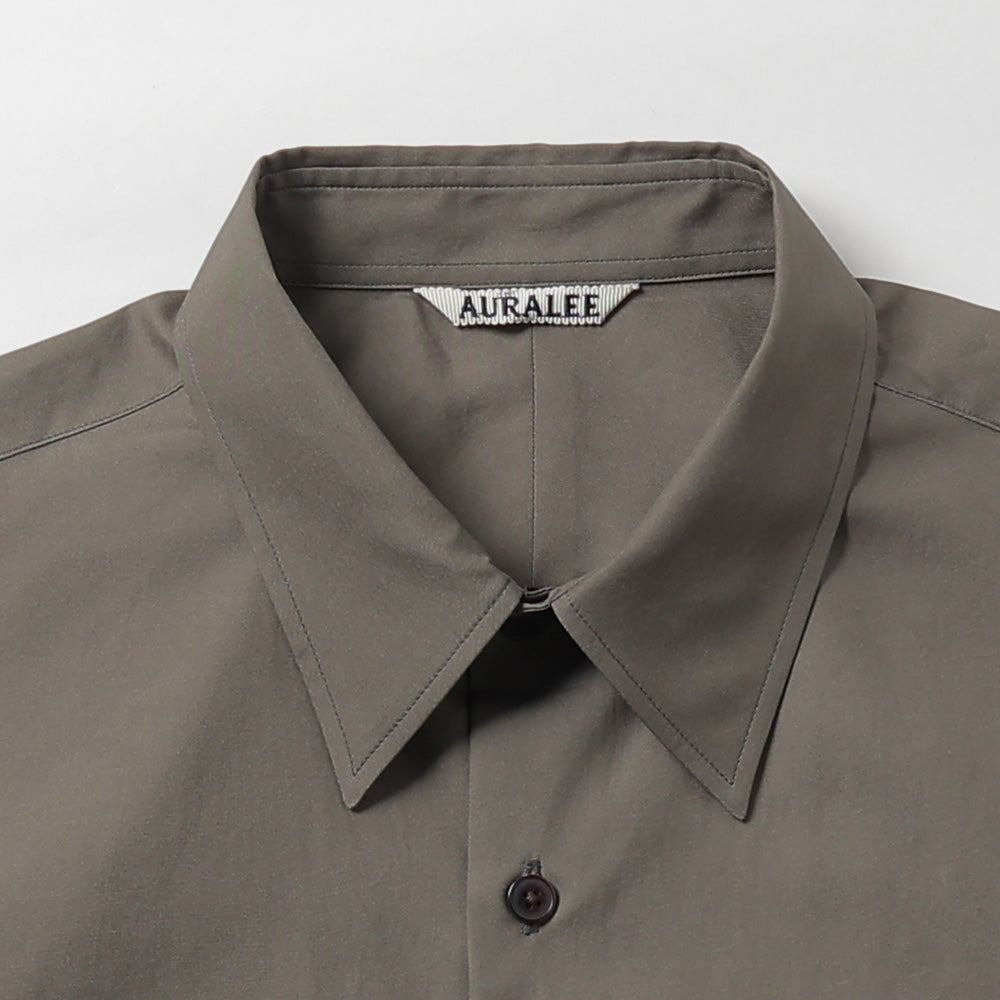 WASHED FINX TWILL SLIM SHIRT