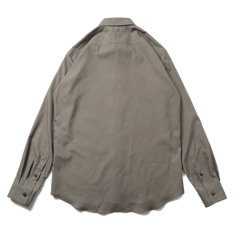 WASHED FINX TWILL SLIM SHIRT