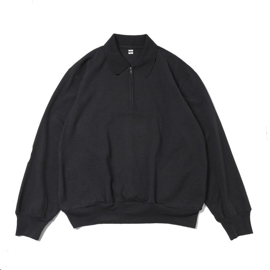 Co/Silk Nep Harf-Zip P/O