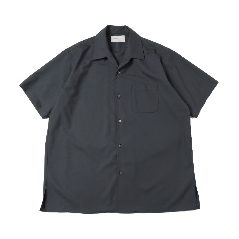 MARKAWARE(マーカウェア) - ITALIAN OPEN COLLAR S/S SHIRT ORGANIC