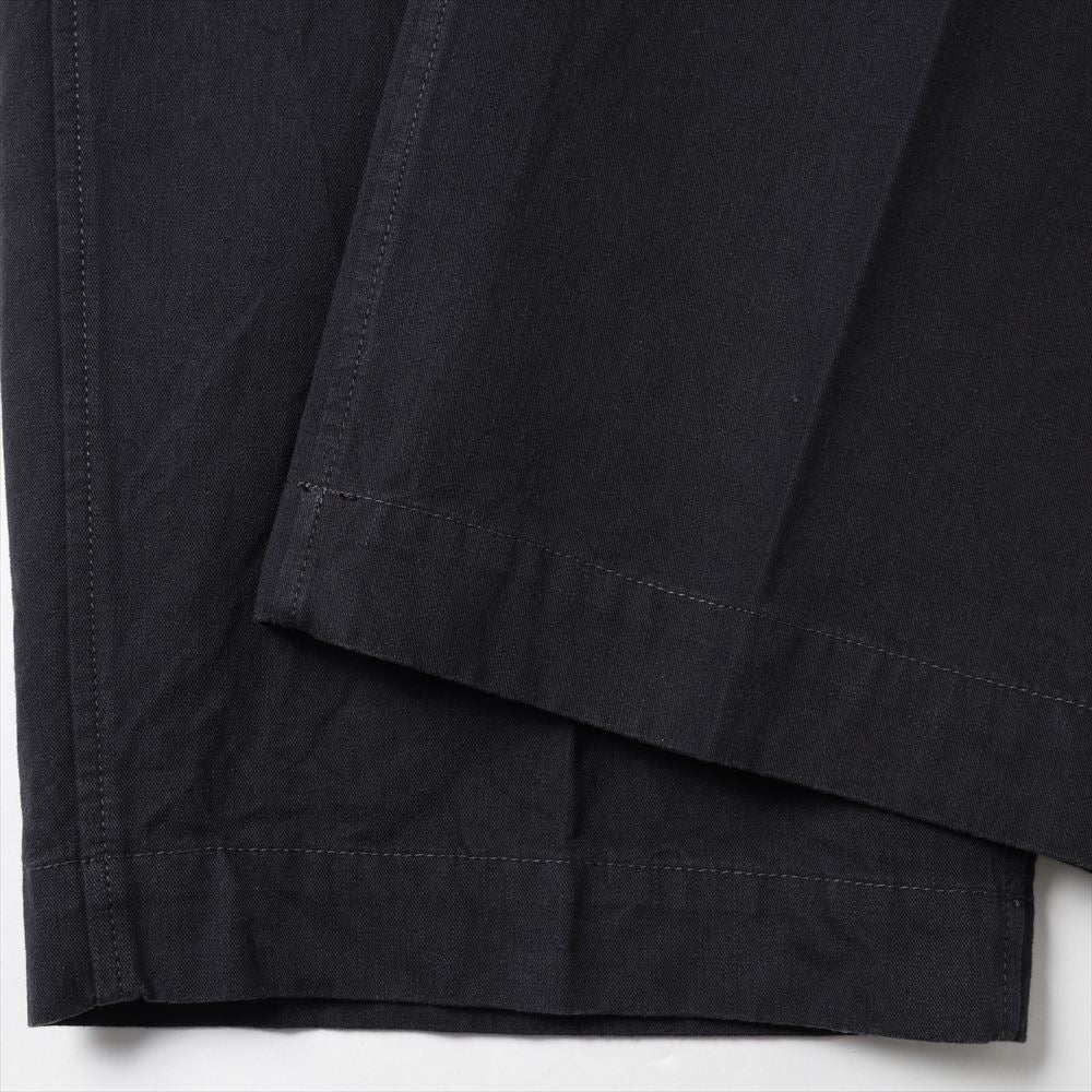 Hard Twist Gabardine Belted Trousers