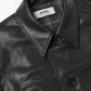 Shinig Collar Leather Jacket
