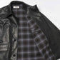Shinig Collar Leather Jacket