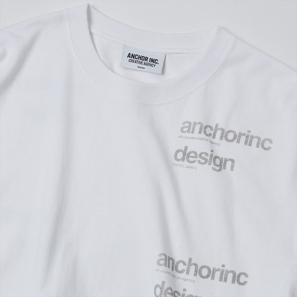 REPEATED FABRIC LOGO L/S TEE