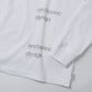 REPEATED FABRIC LOGO L/S TEE