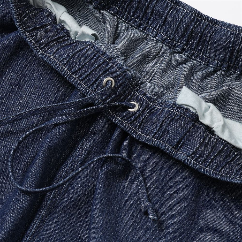 LIGHT DENIM EASY SHORTS