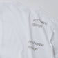 REPEATED FABRIC LOGO L/S TEE