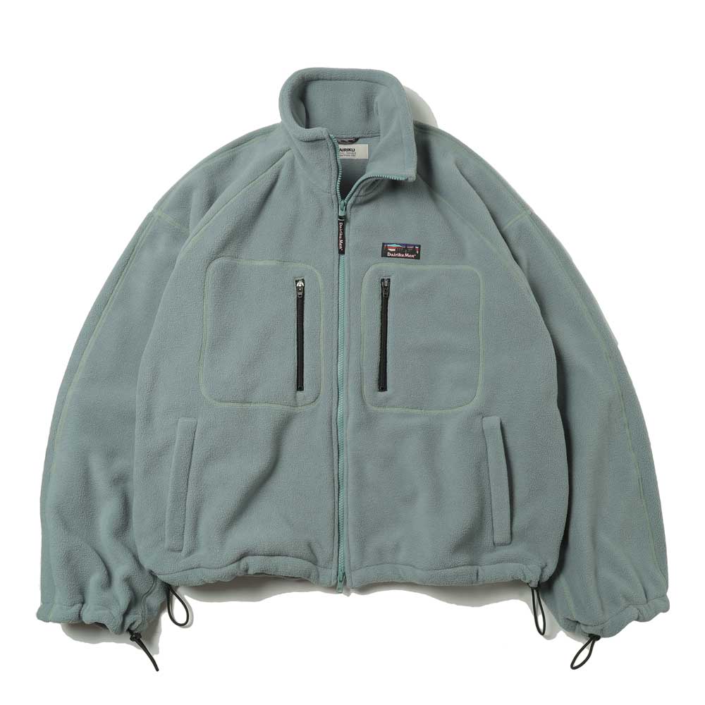 Big Sleeve Zip UP Fleece Jacket