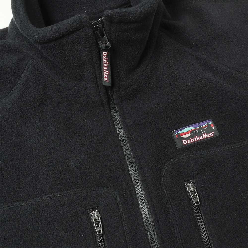 Big Sleeve Zip UP Fleece Jacket