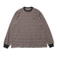 Multi Striped Crewneck L/S Tee