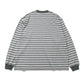 Multi Striped Crewneck L/S Tee