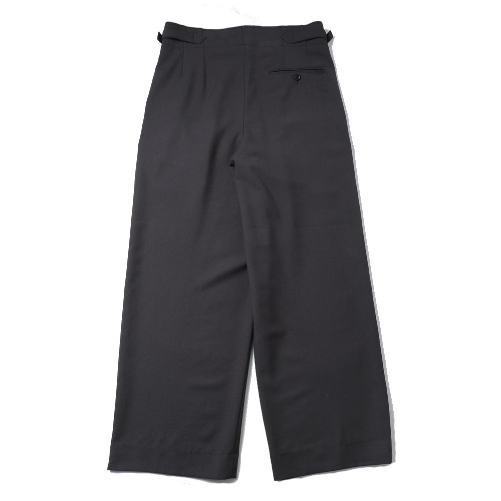 TWO TUCK MILITARY TROUSERS