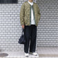 Nylon ripstop fleece quilted jacket