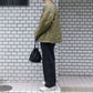 Nylon ripstop fleece quilted jacket