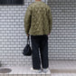 Nylon ripstop fleece quilted jacket