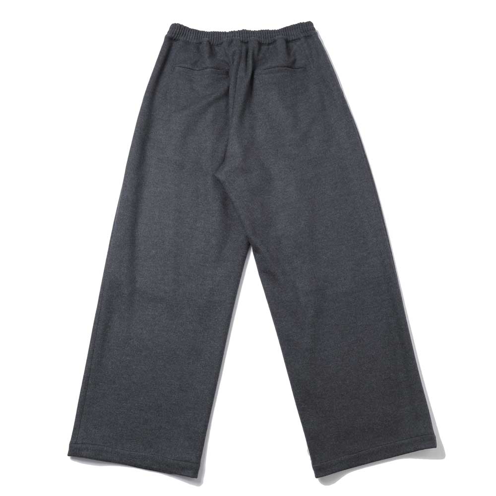 Wool Smooth Flannel Easy Wide Pants サイズ1 Wool Smooth Flannel Easy Wide Pants / BLACK | Graphpaper