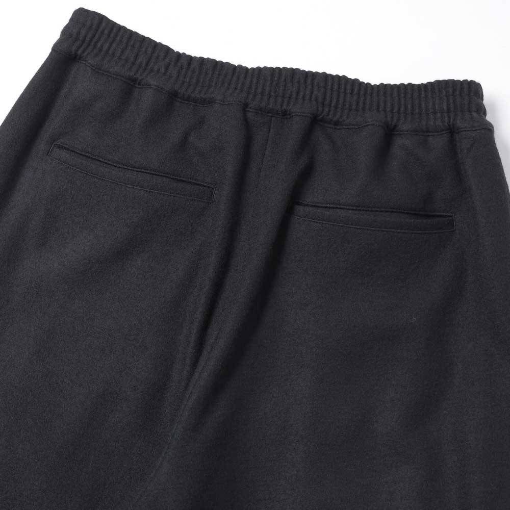 Wool Smooth Flannel Easy Wide Pants