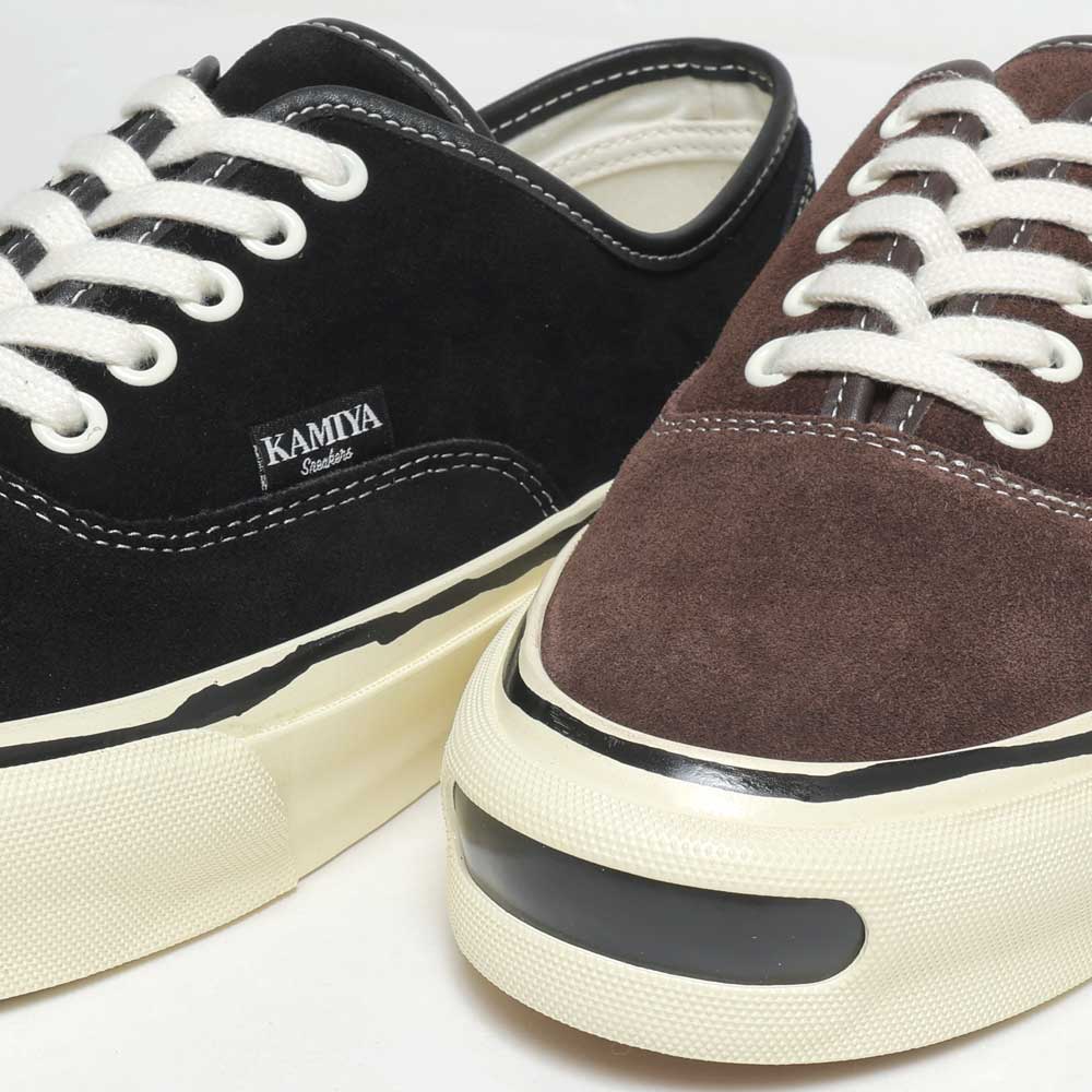 (Herc) Aged Sole Suede Vulcanized Sneaker