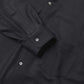 Wool Smooth Flannel Oversized Regular Collar Shirt