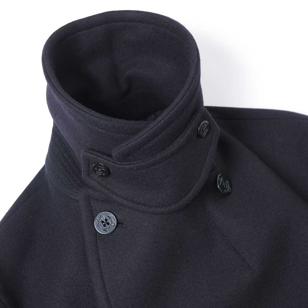 blurhmsROOTSTOCK)Wool Melton 10B Pea Coat (bROOTS24F2F25