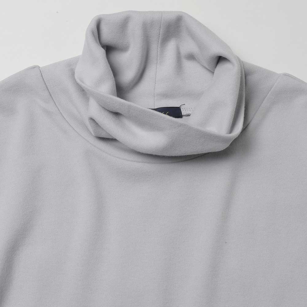 Plain Cotton Turtleneck(WHITE)