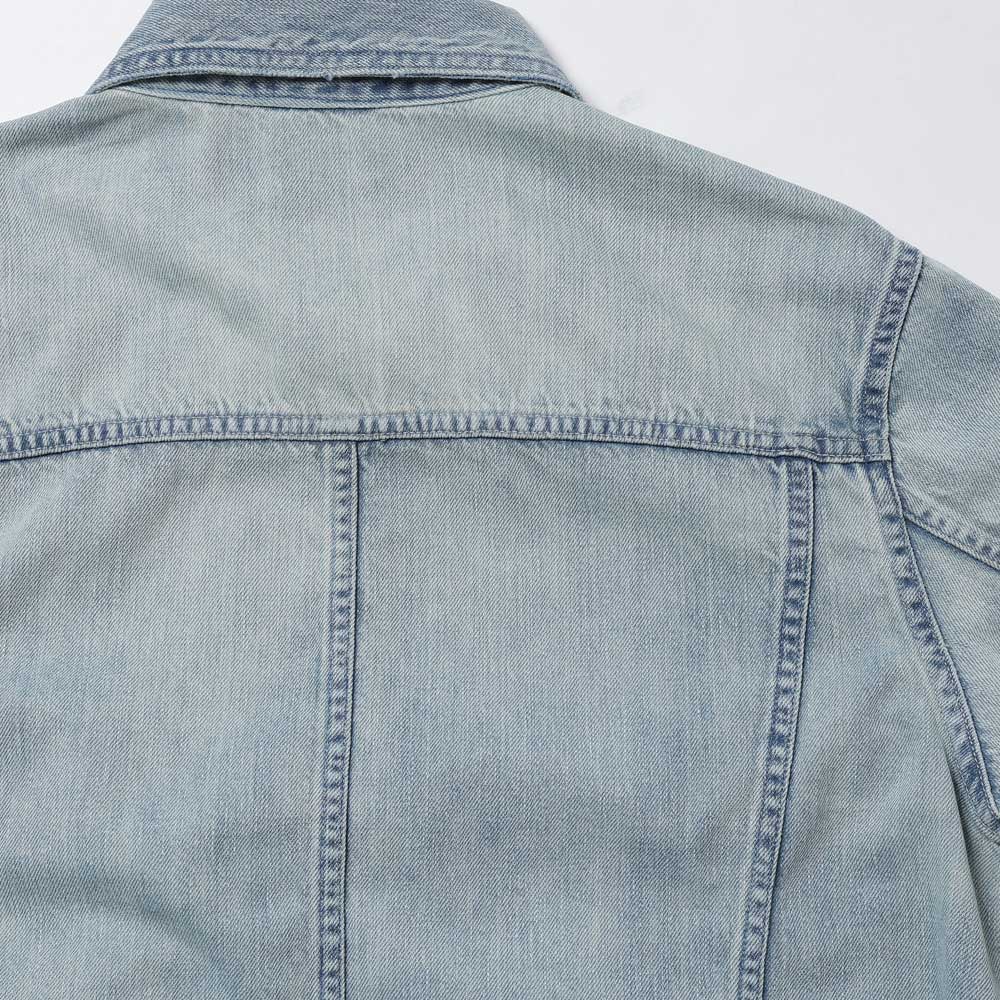FADED SELVEDGE LIGHT DENIM BLOUSON