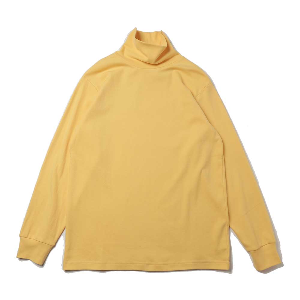 Plain Cotton Turtleneck(YELLOW)