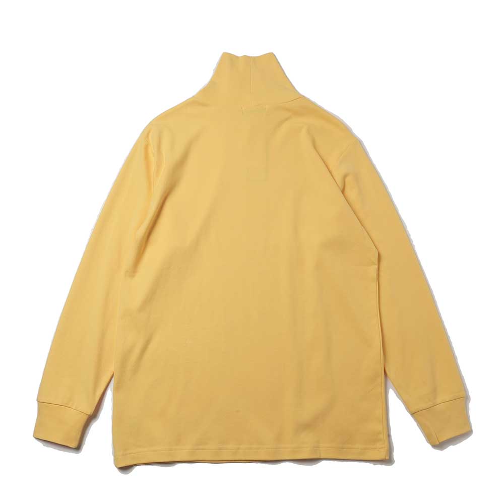 Plain Cotton Turtleneck(YELLOW)