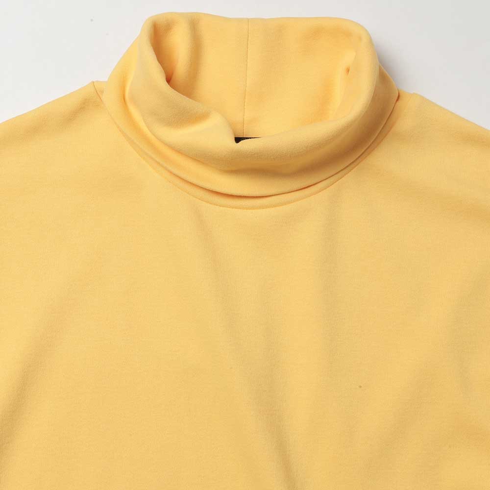 Plain Cotton Turtleneck(YELLOW)